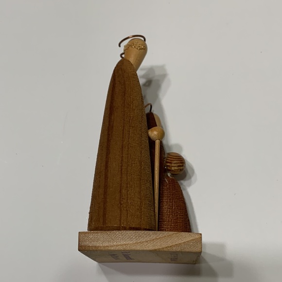 Small wood nativity set made Poland - Picture 4 of 8